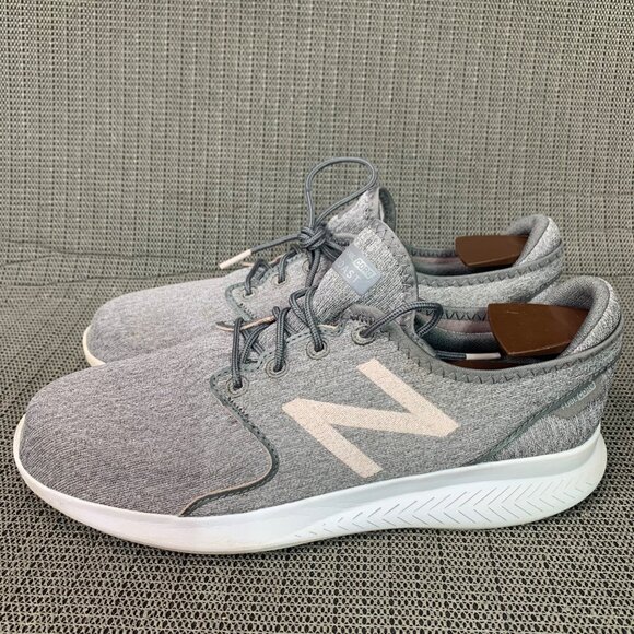 New Balance Womens Size 9.5 Gray FuelCore Running Shoes Lace Up Low Top - Picture 1 of 8